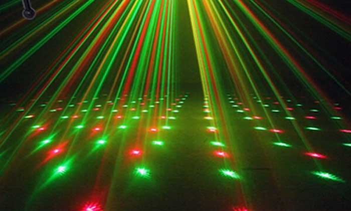 laser sinar merah dan laser sinar hijau